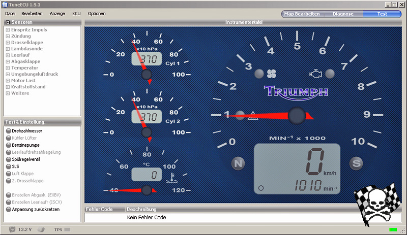 TuneECU Synchronisation