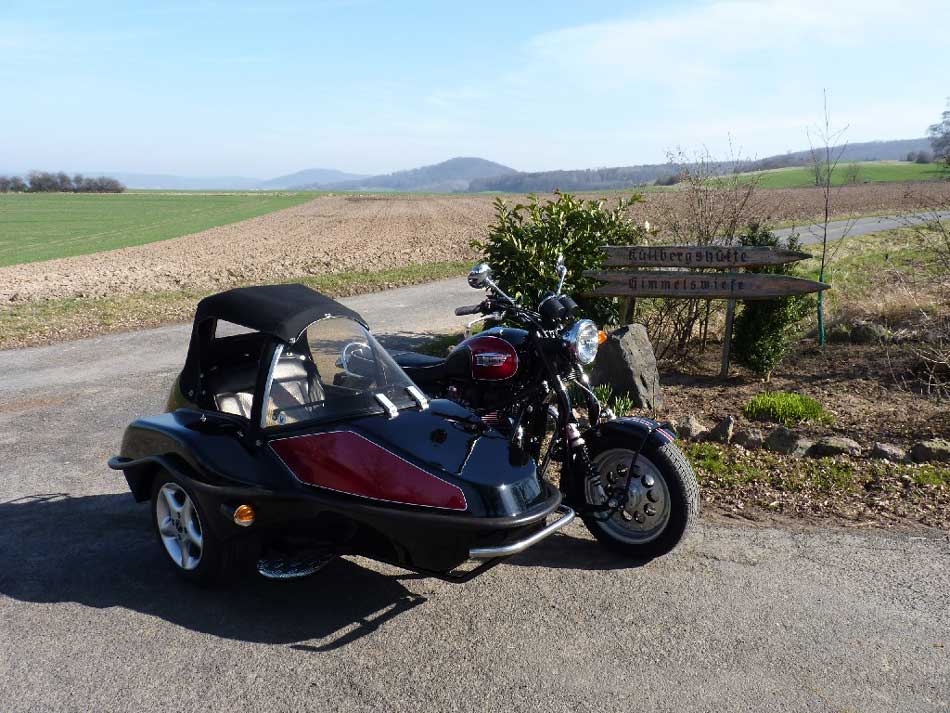 Bonneville Gespann @jfechir