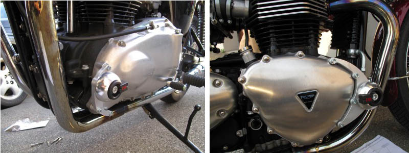 Crash Pads an Bonneville