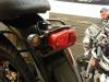 Schwarzes rücklicht und mini blinker